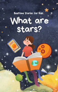Black Illustrated Story of Stars Children Book Cover