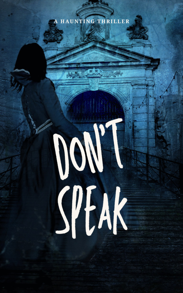 Blue & Black Thriller Book Cover