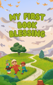 Green and Blue Illustration Children Book Cover